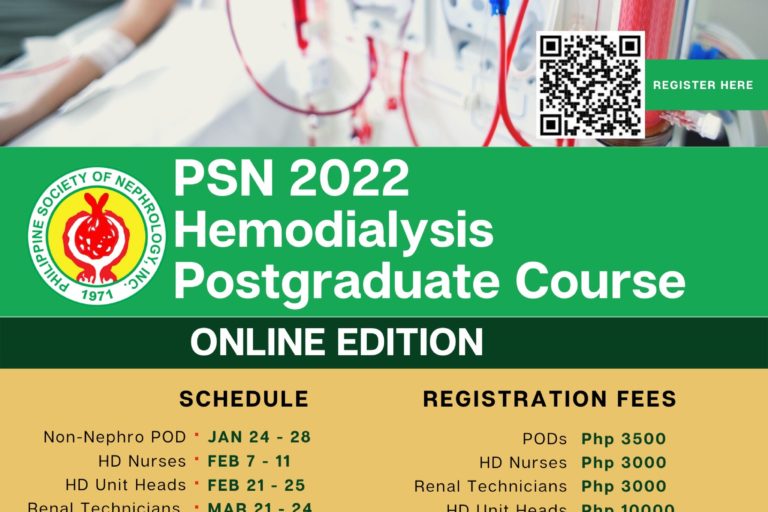 Training - Philippine Society of Nephrology